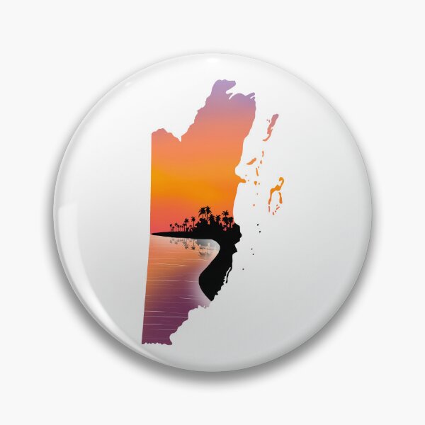 Item preview, Belize map and landscape designed and sold by landscapeworlds.