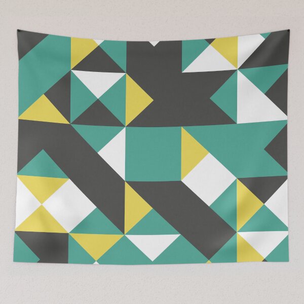 Item preview, Polished Pine, Dark Liver & Minion Yellow Abstract Pattern designed and sold by patternplaten.