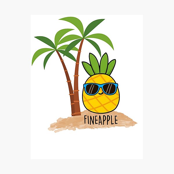 Item preview, Pineapple at sea  designed and sold by Dzzoni.