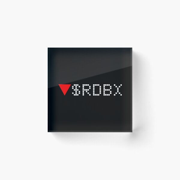 Item preview, Redbox Stock Ticker Red - White Font designed and sold by frankyou.