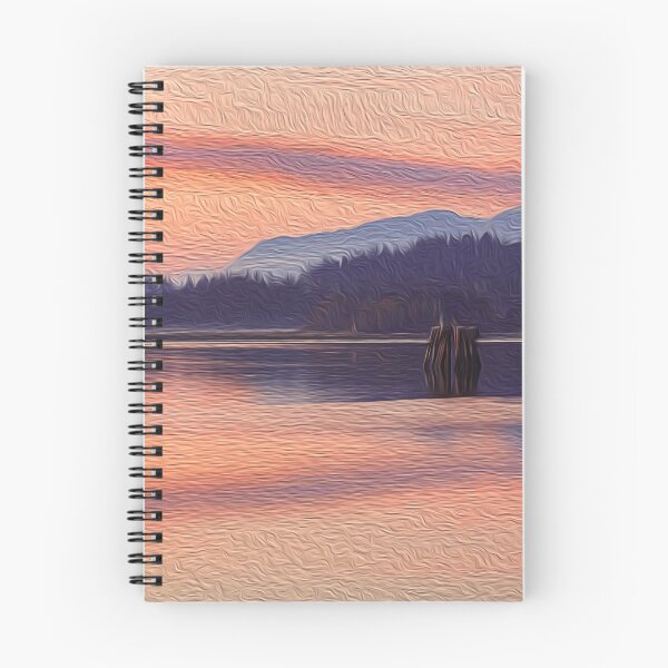 Item preview, Pink Sunset on a Lake  designed and sold by ACC .