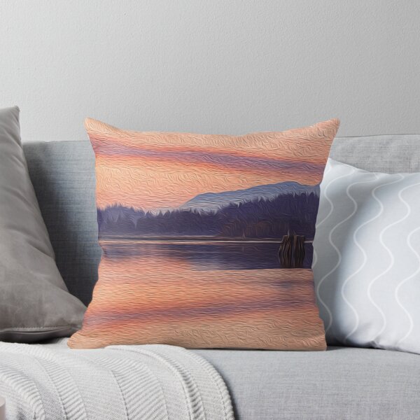 Item preview, Pink Sunset on a Lake  designed and sold by ACC .
