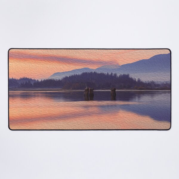 Item preview, Pink Sunset on a Lake designed and sold by ACC .