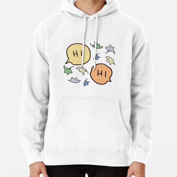 heartstopper hi with leaves Pullover Hoodie