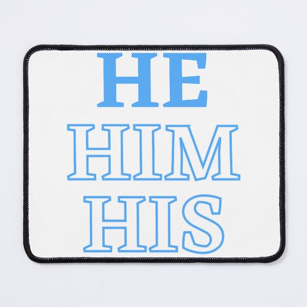 Item preview, He/Him/His Pronouns designed and sold by CJ Vanderbeek.
