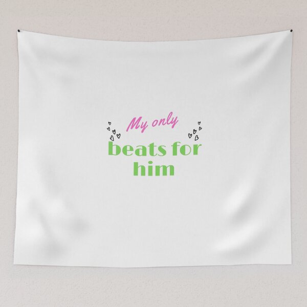 Aperçu de l'œuvre My only beats for him créée et vendue par yassminishop.