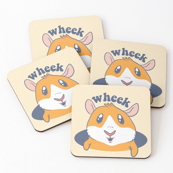 Item preview, Guinea pig wheek - funny designed and sold by Paperfly Studio.