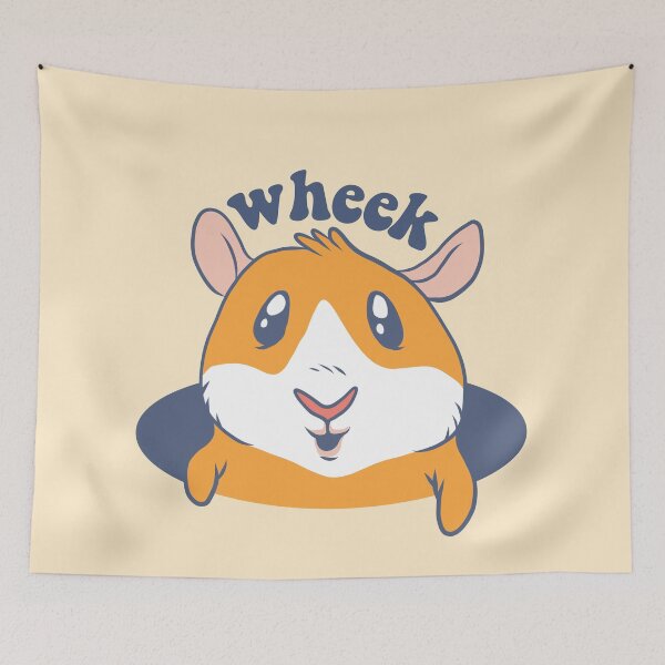 Item preview, Guinea pig wheek - funny designed and sold by Paperfly Studio.