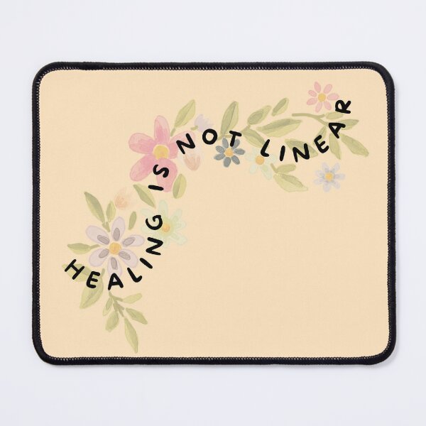 Item preview, Healing is not linear. recovery quote designed and sold by soniaaseguin.