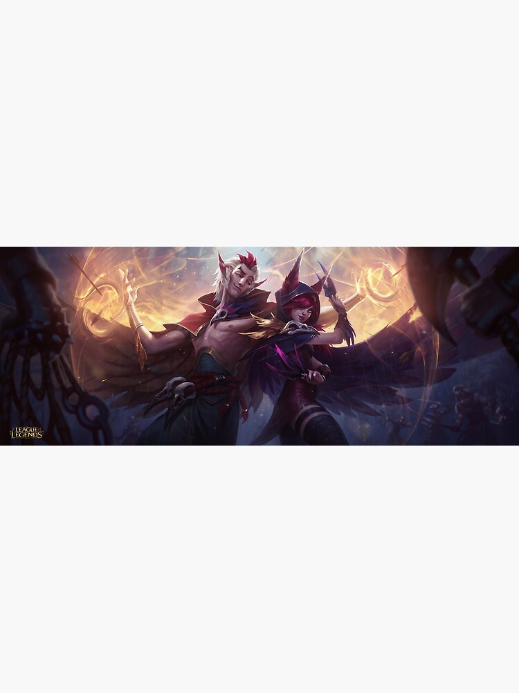 Xayah y Rakan by sergiiooloo