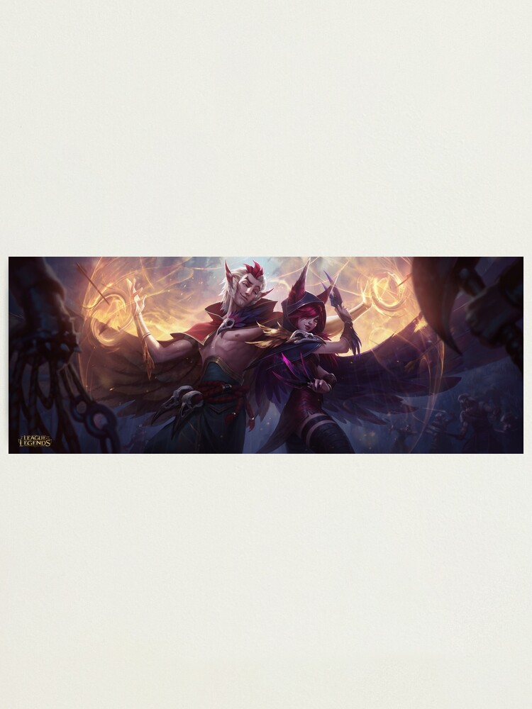 Alternate view of Xayah y Rakan Photographic Print