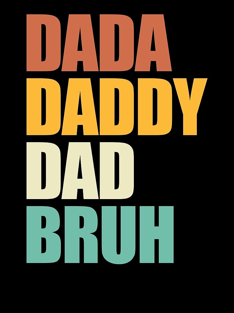 Thumbnail 3 von 3, Tuch, Dada Daddy Dad Bruh Funny Retro Father's Day Gifts Gear designt und verkauft von DynamicDesign.
