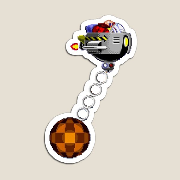 Item preview, 16-Bit Eggman - Dr Robotnik Wrecking Ball  T-Shirt designed and sold by ChristianFrese.