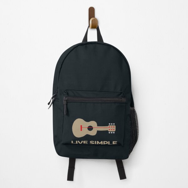 Item preview, Live Simple One String Guitar T-Shirt designed and sold by TarekLex.