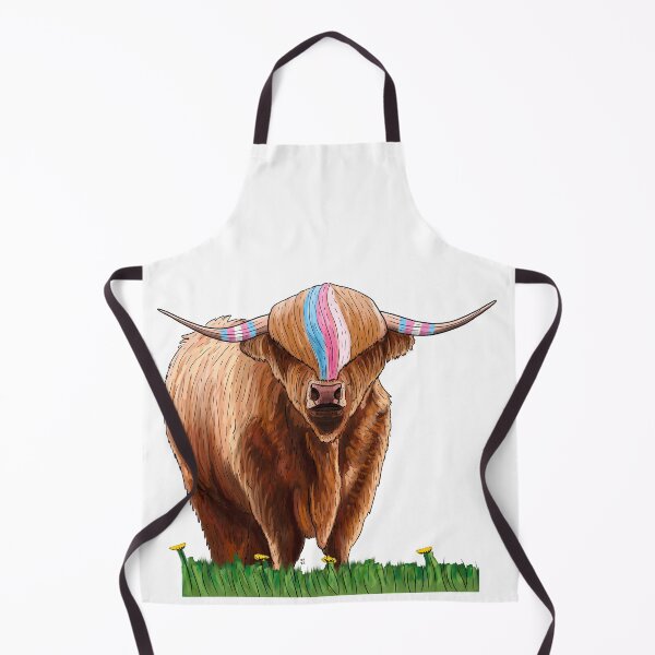 Item preview, Transgender Highland Cattle Trans Cow designed and sold by kylepeterart.