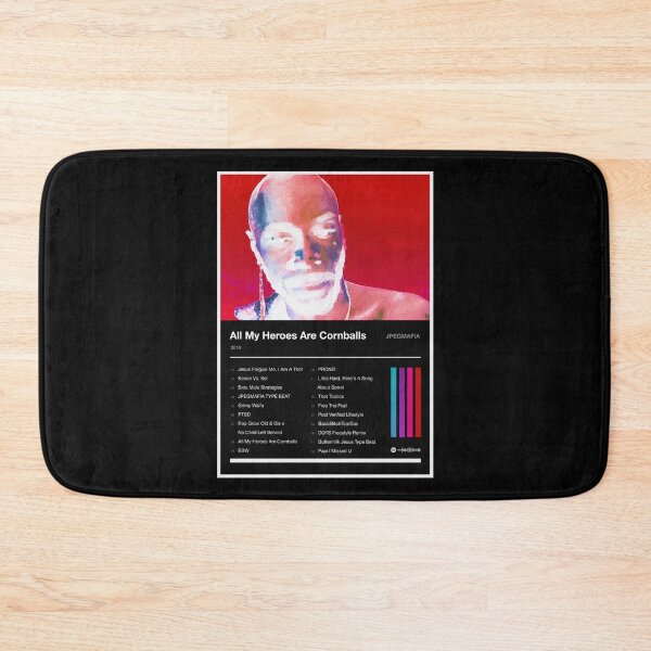 Item preview, All My Heroes Are Cornballs Tracklist 2 (Inverted) designed and sold by TOURETTESBOYLOL.