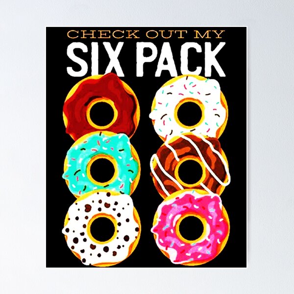 Item preview, Donut six pack   designed and sold by DiscreetDesign.