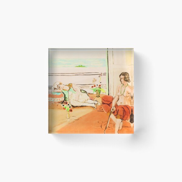 Item preview,  Odalisque on the Terrace 1922 Henri Matisse 1922 designed and sold by CristalleLisa.