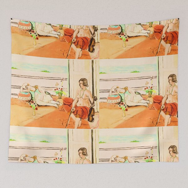 Item preview,  Odalisque on the Terrace 1922 Henri Matisse 1922 designed and sold by CristalleLisa.