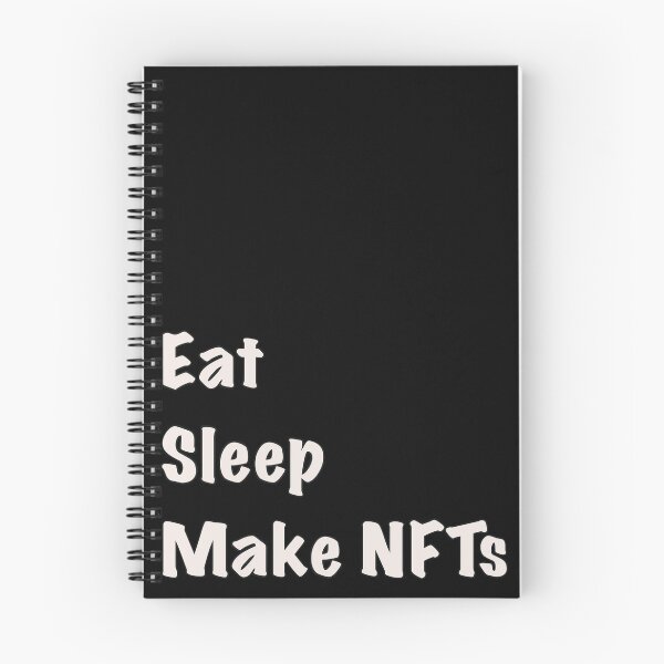 Item preview, Eat Sleep Make NFTs designed and sold by MJ Koldewyn.