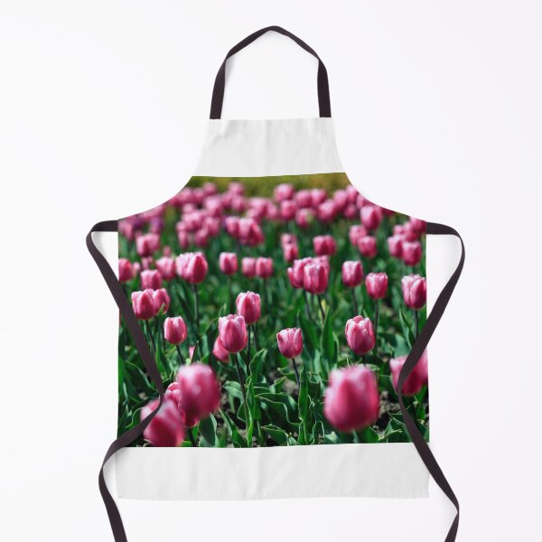 Item preview, Purple tulips on flower bed designed and sold by olena2552.