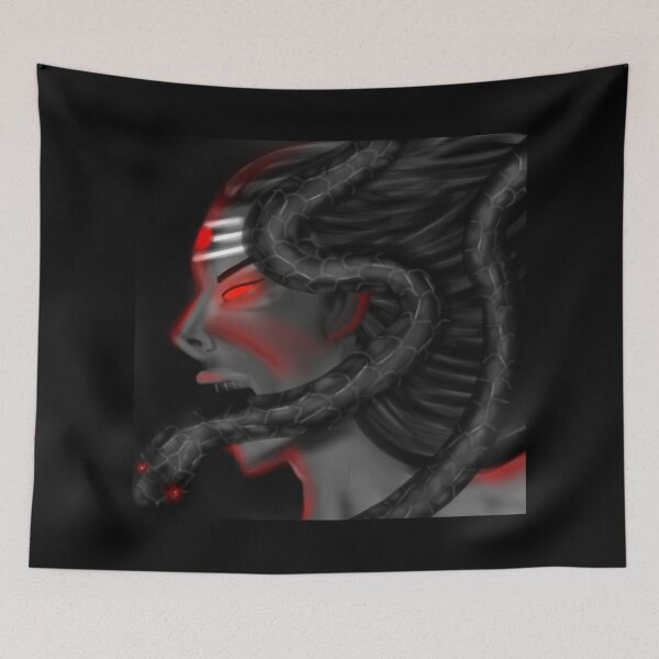 Item preview, Angry lord shiva kalabairav designed and sold by stayartsy07.