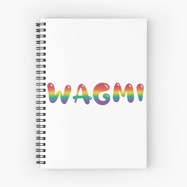 Item preview, WAGMI (We are all gonna make it) Rainbow designed and sold by MJ Koldewyn.
