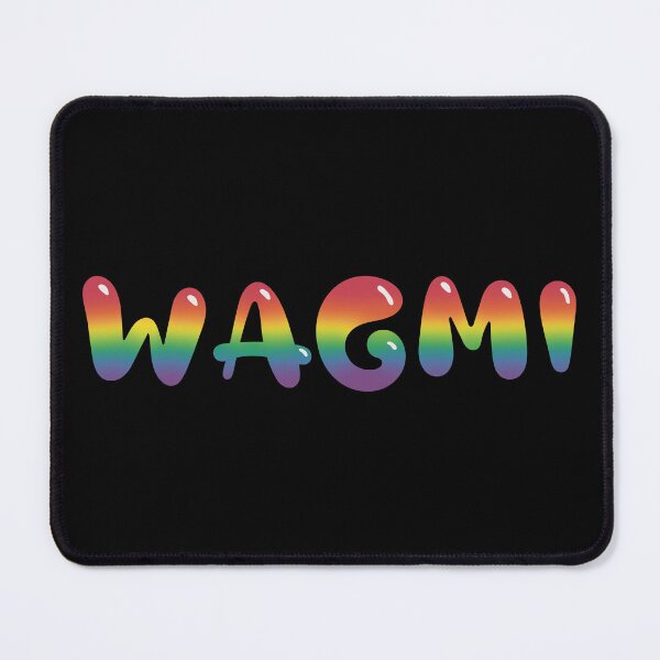 Item preview, WAGMI (We are all gonna make it) Rainbow designed and sold by MJ Koldewyn.