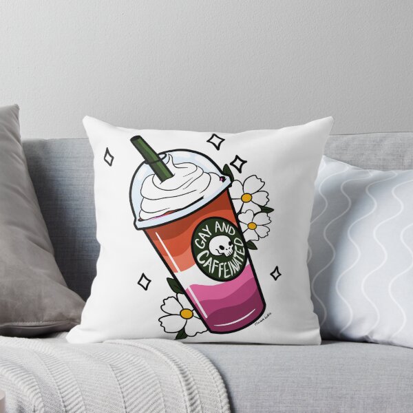 Item preview, Lesbian and Caffeinated  designed and sold by ElizabethKattie.