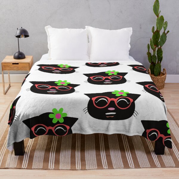 Item preview, Face of cute kitty with glasses. Intellectual kitty, smart kitty, nerdy kitty. designed and sold by EMIPRINCESS.