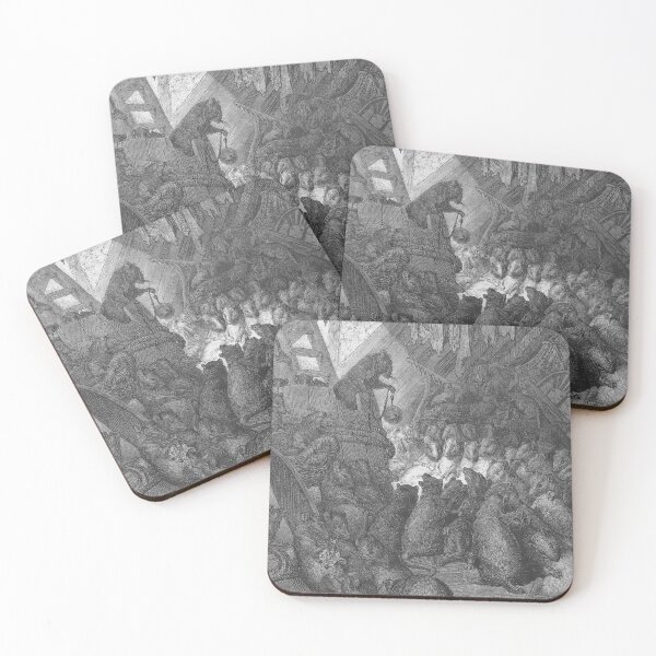 Item preview, The Mice in Council, La Fontaine's Fables (1868) - Gustave Doré designed and sold by SALON DES ARTS.