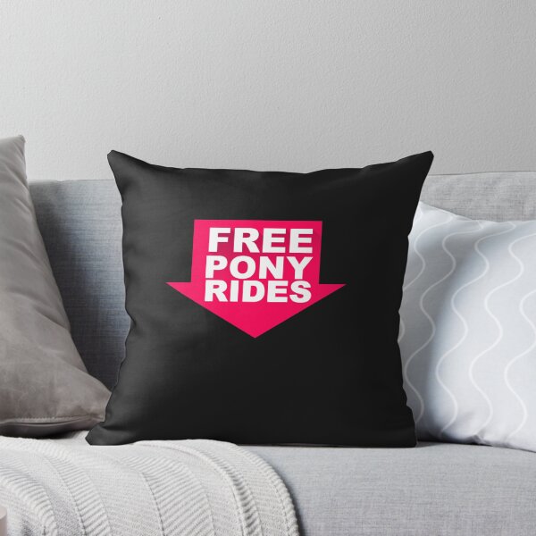 Item preview, HILARIOUS UT629 Free Pony Rides Best Product Essential T-Shirt designed and sold by NiklasGehret.