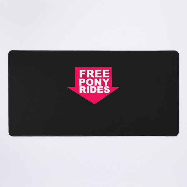 Item preview, HILARIOUS UT629 Free Pony Rides Best Product Essential T-Shirt designed and sold by NiklasGehret.