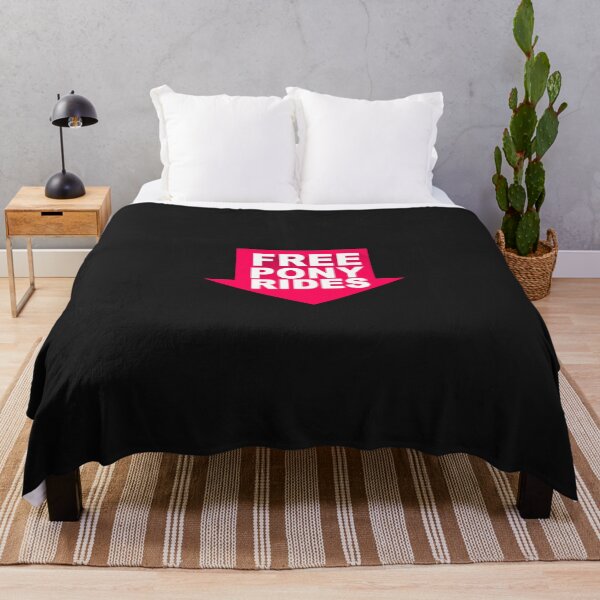 Item preview, HILARIOUS UT629 Free Pony Rides Best Product Essential T-Shirt designed and sold by NiklasGehret.
