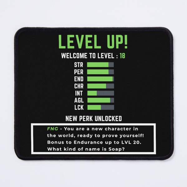 Item preview, Level up! Welcome to Level 18, 18th birthday designed and sold by Tony ⭐⭐⭐⭐⭐.