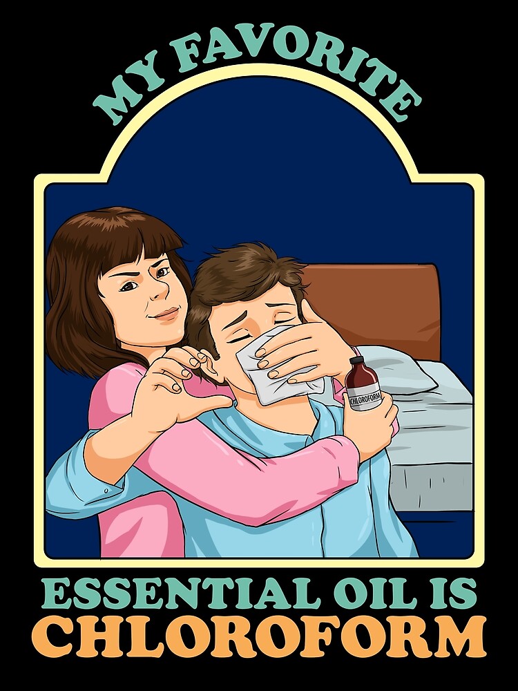 Thumbnail 3 von 3, Tuch, My Favorite Essential Oil Is Chloroform Humor Chloroform Gear designt und verkauft von DynamicDesign.