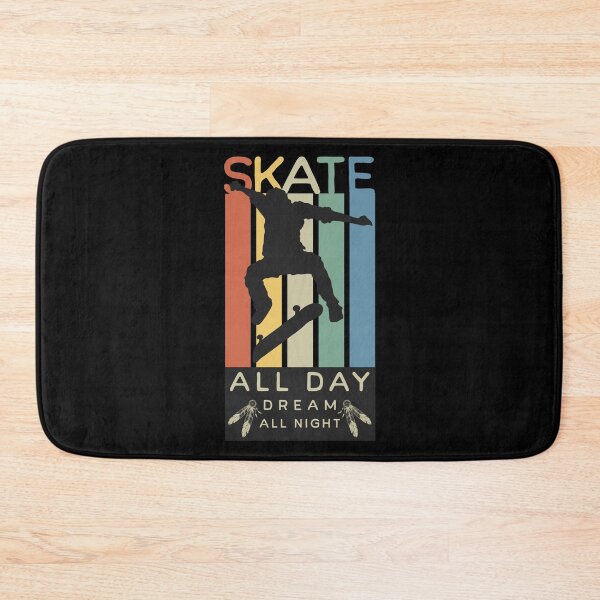 Item preview, Skate All Day Dream All Night Skateboard Skating designed and sold by OmmeDesigns.