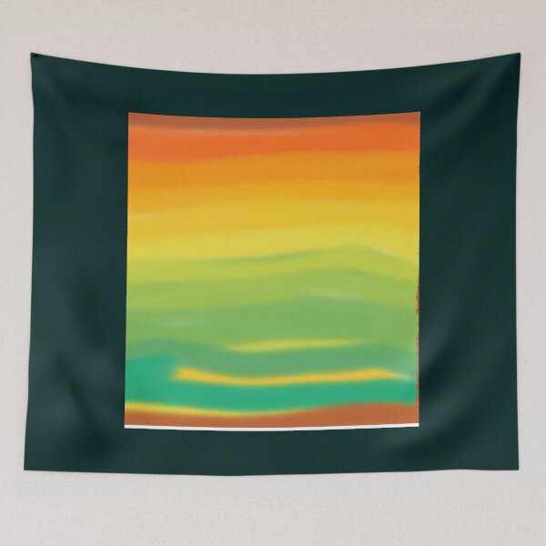 Item preview, Rainbow mountains Sleeveless Top designed and sold by DiscreetDesign.