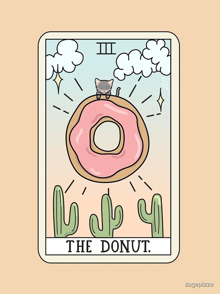 Disover DONUT READING iPhone Case