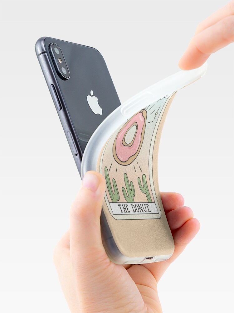 Discover DONUT READING iPhone Case