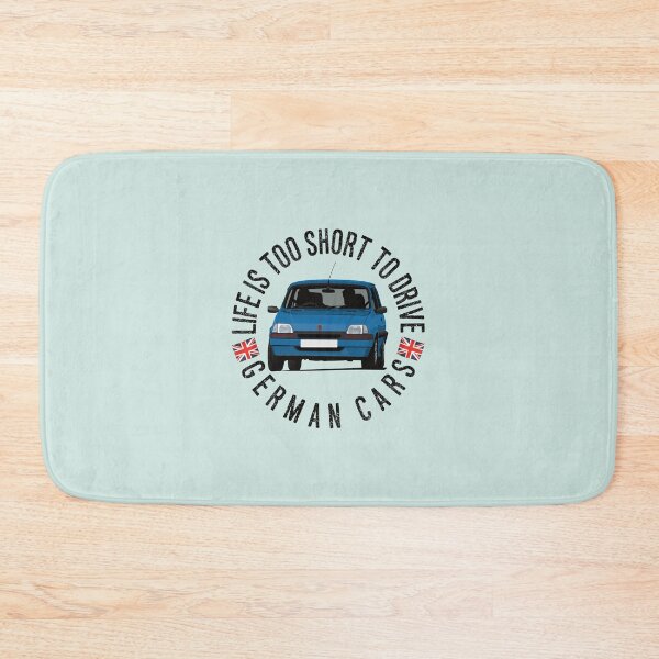 Item preview, Life is too short to drive German cars - Rover Metro - blue designed and sold by knappidesign.