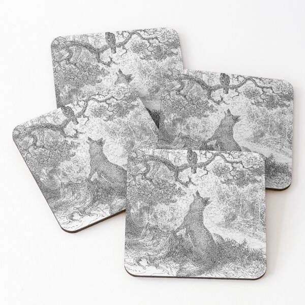 Item preview, The Fox and the Crow, La Fontaine's Fables (1868) - Gustave Doré designed and sold by SALON DES ARTS.