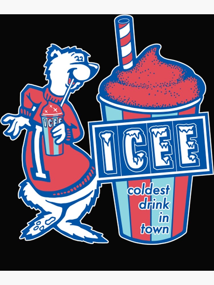 Chemise Icee Frozen Drink Poster For Sale By Barrettryan Redbubble 6489