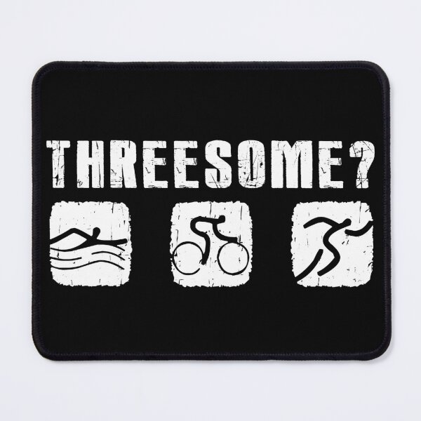 Item preview, Threesome? Triathlon designed and sold by SmartStyle.