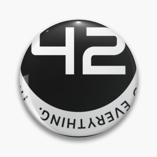 Item preview, 42 - The Ultimate Answer  T-Shirt designed and sold by ChristianFrese.