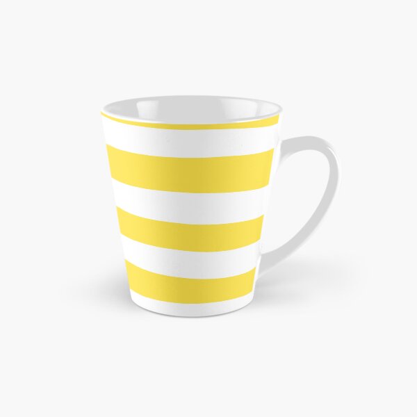 Item preview, Uneven Stripes - Lemon Yellow and White designed and sold by LAEC-Shop.