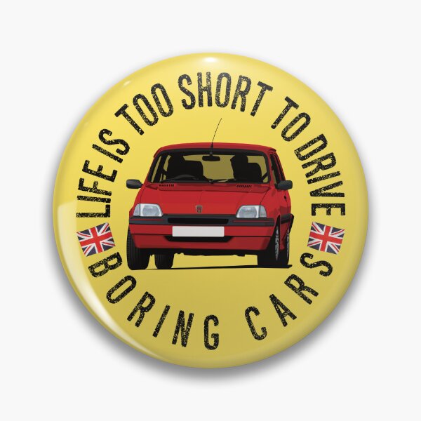 Item preview, Life is too short to drive boring cars - Rover Metro - red designed and sold by knappidesign.