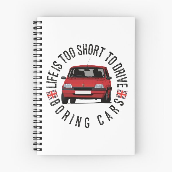 Item preview, Life is too short to drive boring cars - Rover Metro - red designed and sold by knappidesign.