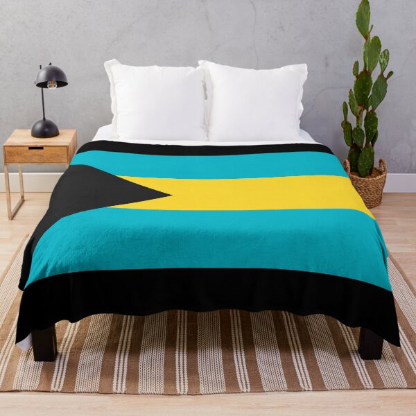 Item preview, Bahamas Flag designed and sold by HotHibiscus.