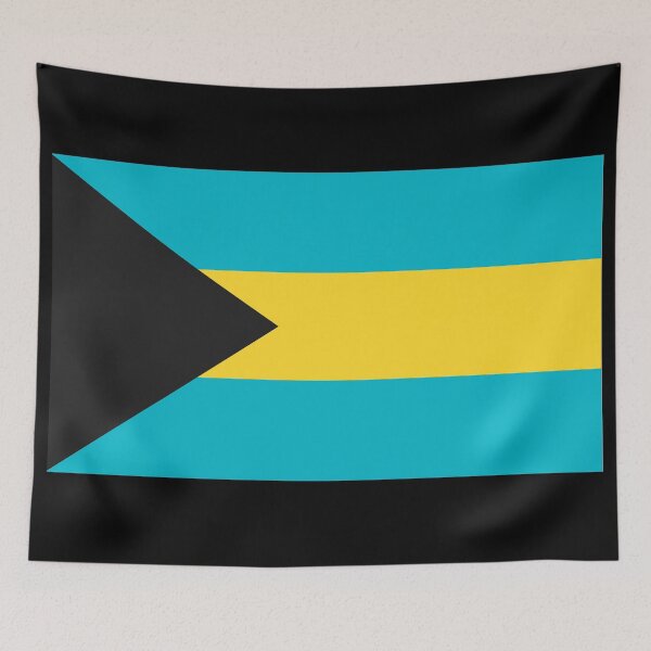 Item preview, Bahamas Flag designed and sold by HotHibiscus.